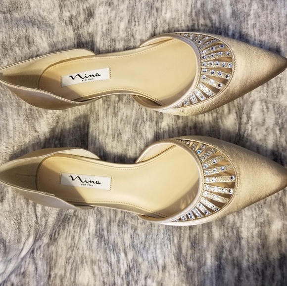 Nina Shoes - Nina dress heels champagne 8.5